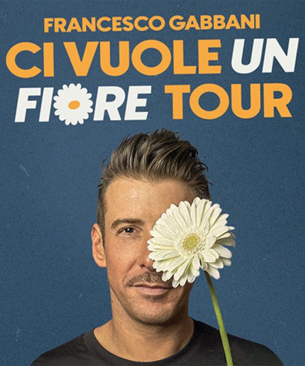 Doppia tappa in Sicilia per Francesco Gabbani