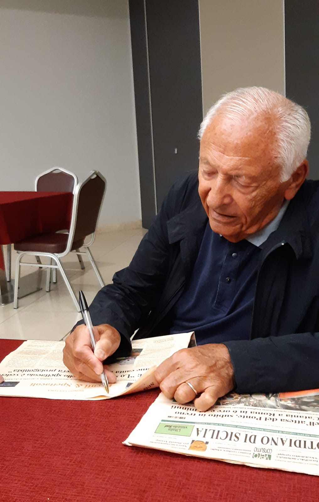 Mogol in Sicilia per presentare il concerto del 15 dicembre 2023