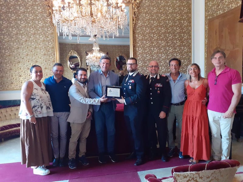 Carabinieri, Giarre saluta il capitano Fabrizio Rosati