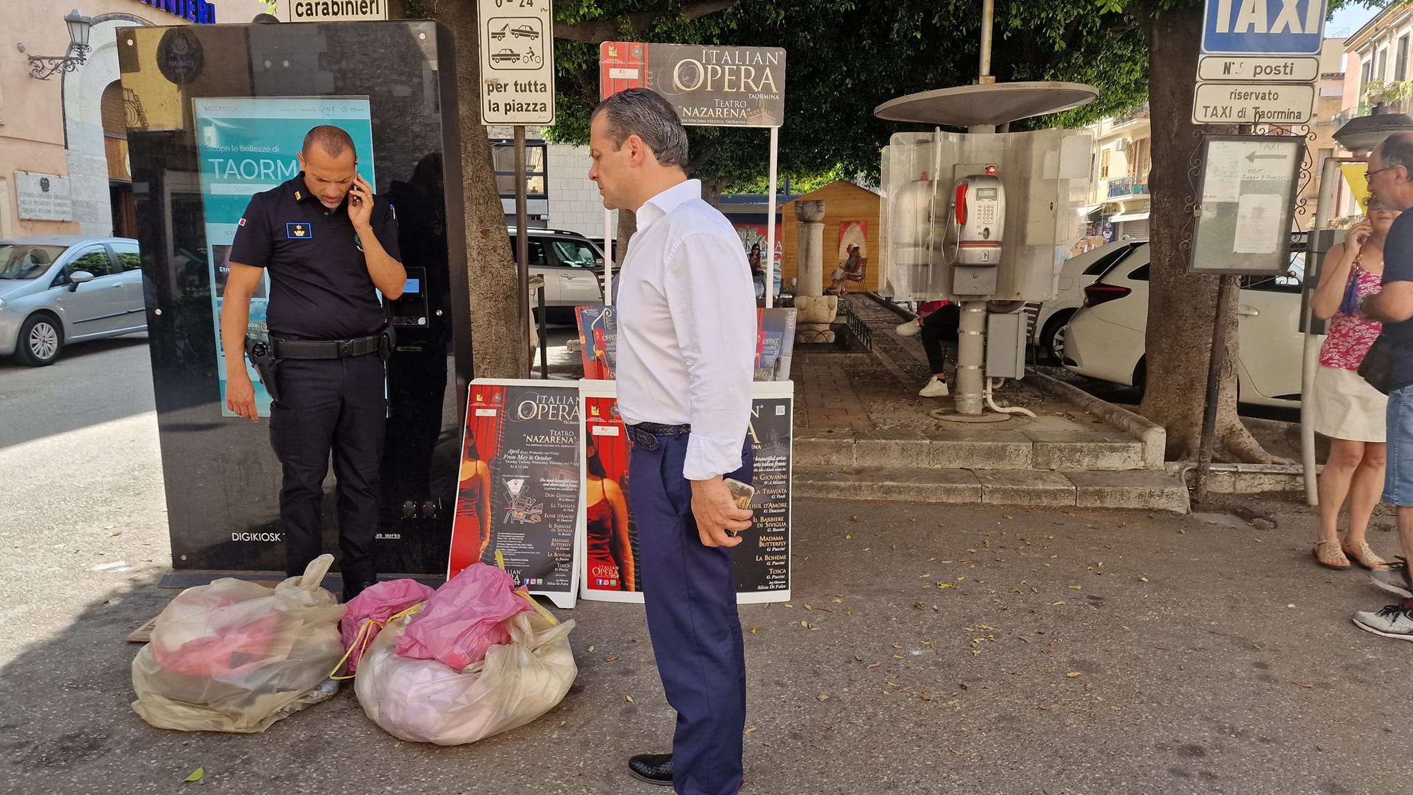 Taormina, decoro e pulizia urbana, la missione di De Luca
