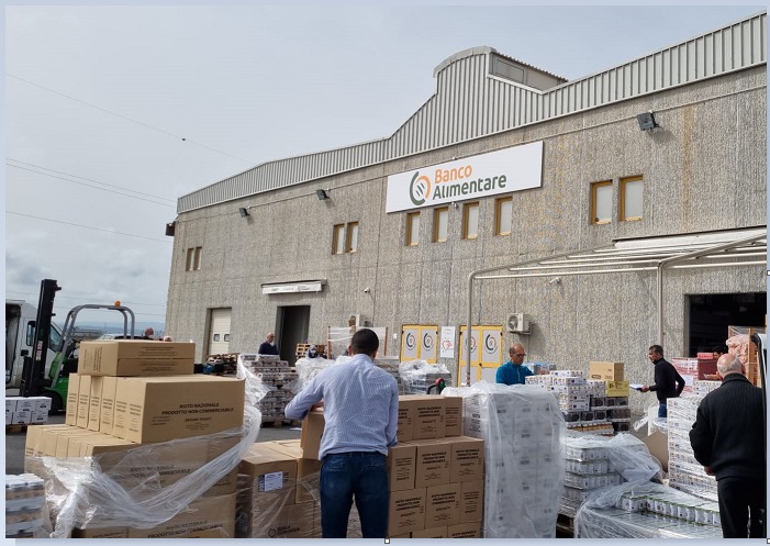 Banco Alimentare ed Eni insieme a sostegno di 1.900 famiglie di Gela