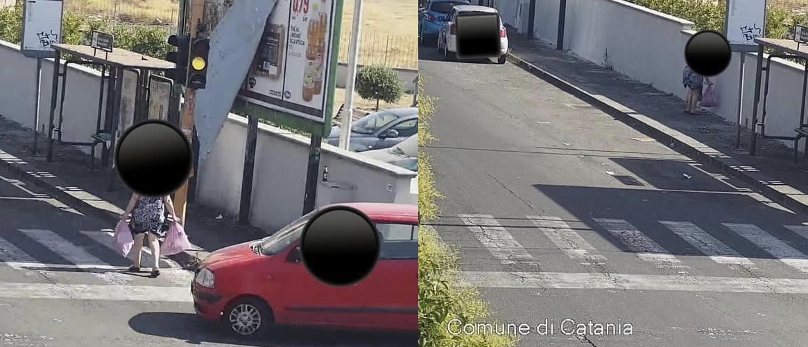 Catania, arrivano le telecamere “killer”: immortalati gli zozzoni dei rifiuti VIDEO