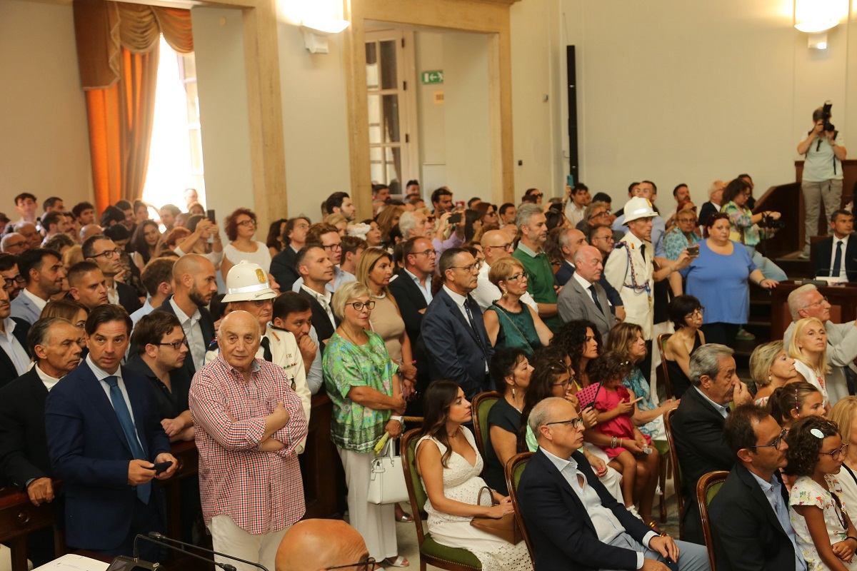 Giuramento dei consiglieri comunali di Catania