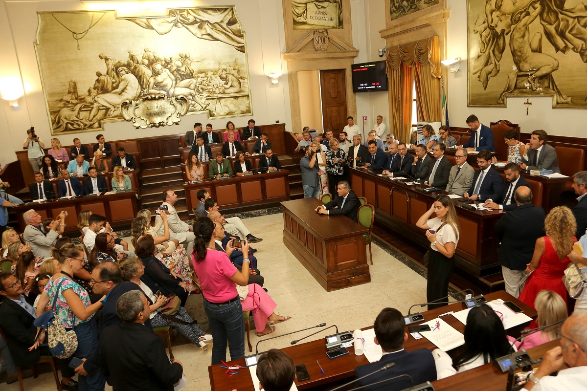 Giuramento dei consiglieri comunali di Catania