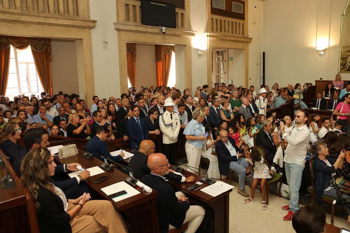 Giuramento dei consiglieri comunali di Catania