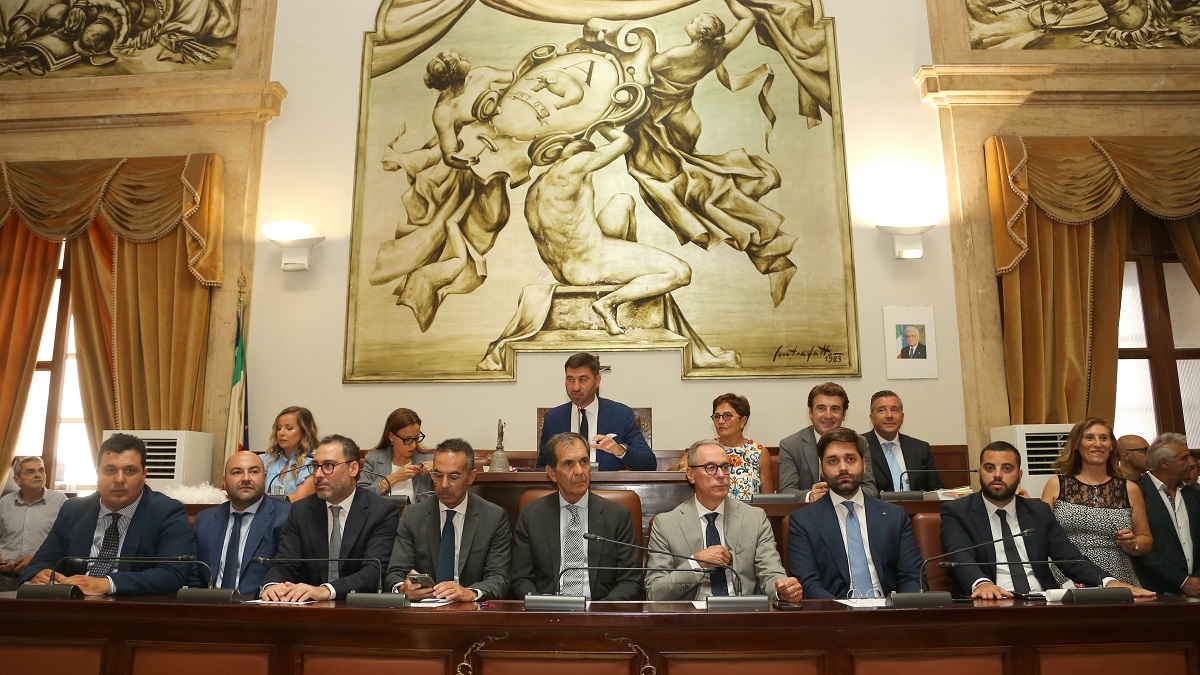 Giuramento dei consiglieri comunali di Catania