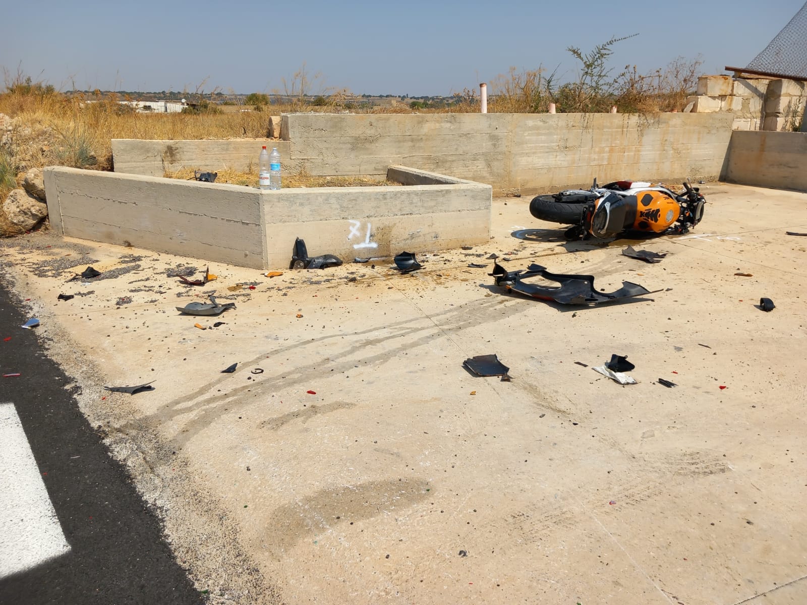 Scontro auto-moto, grave incidente nel Ragusano