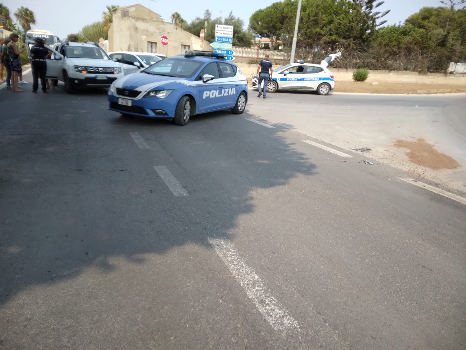 Carambola tra 5 auto sulla Provinciale 31: ferita una donna