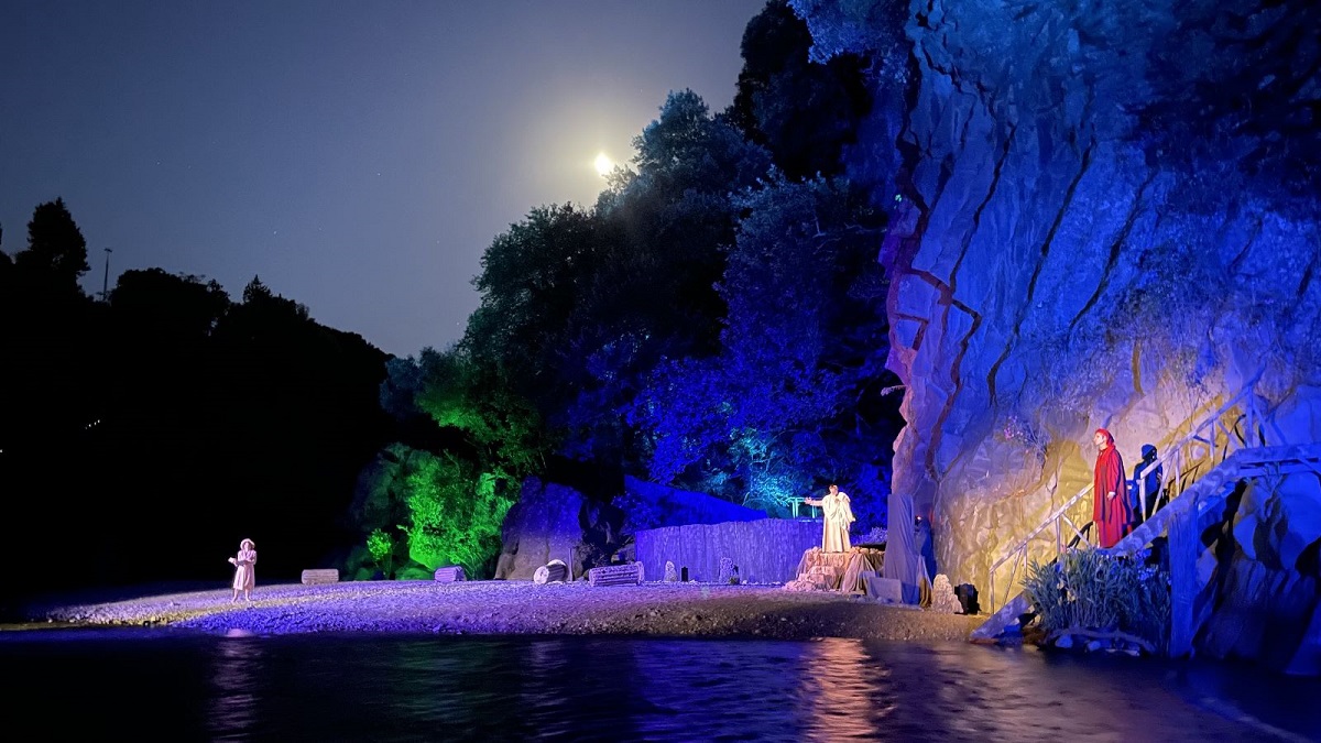 Dante e le meraviglie della Sicilia, successo per “Inferno” 2023 alle Gole dell’Alcantara