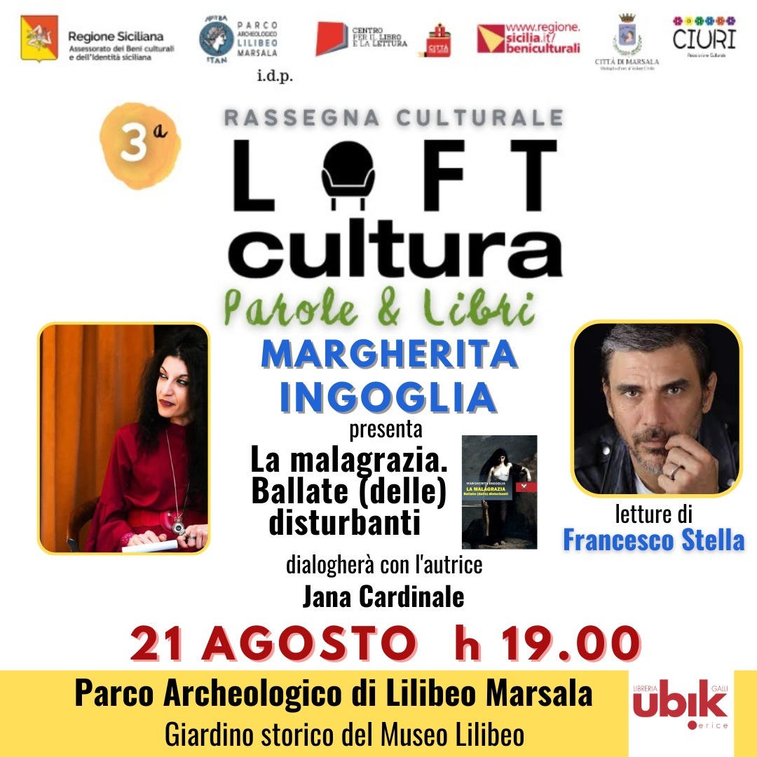 Marsala, presentata “La malagrazia. Ballate (delle) disturbanti” Marsala, presentata “La malagrazia. Ballate (delle) disturbanti”