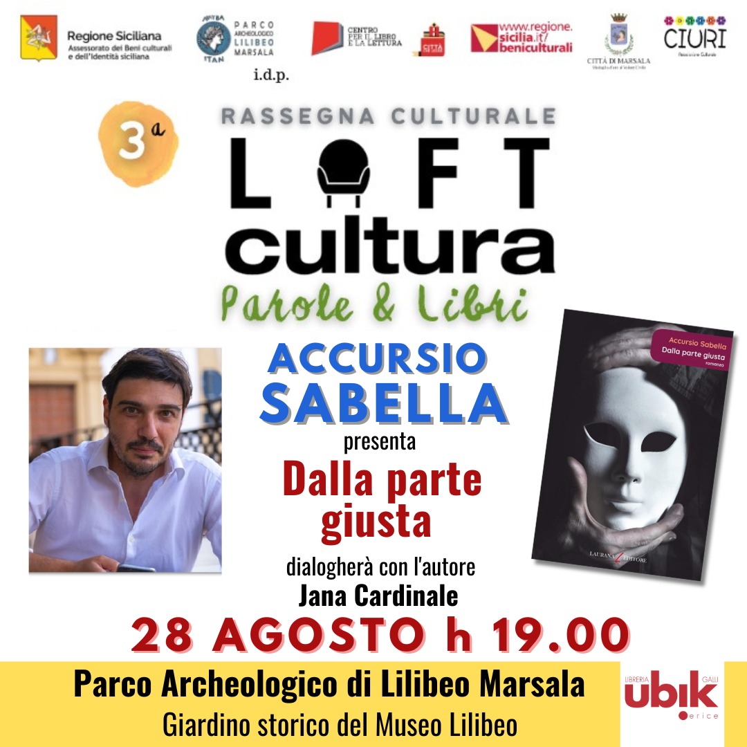 Il giornalista Accursio Sabella chiuderà l’evento “Loft Cultura – Rassegna Culturale di Parole e Libri”: la data dell’appuntamento