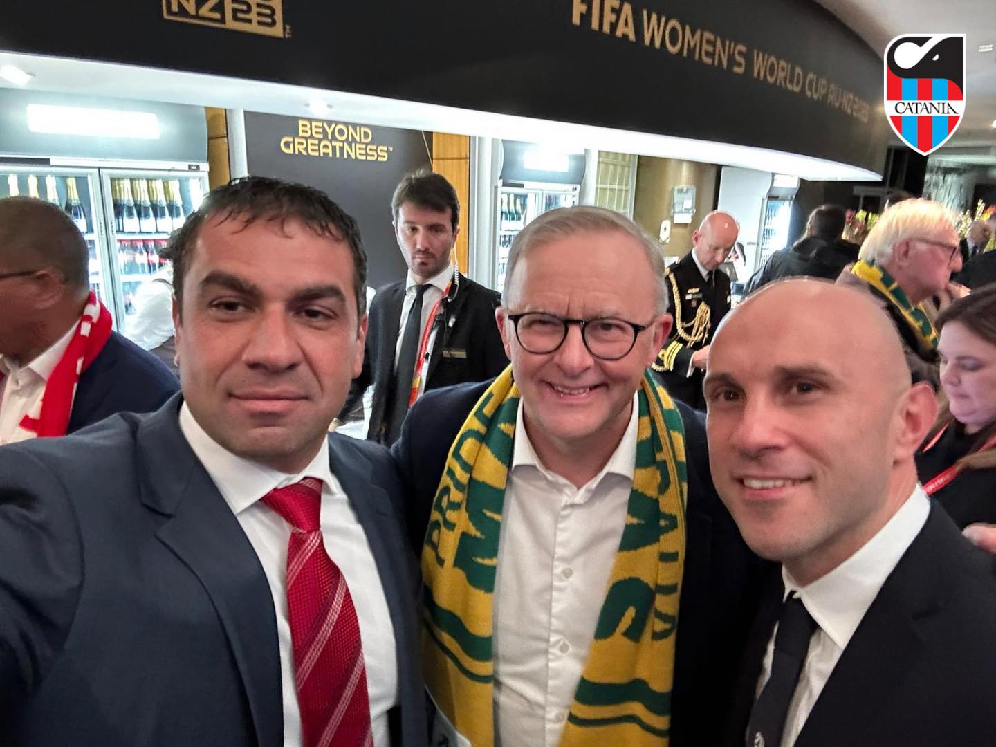 Catania, il presidente Pelligra incontra il Primo Ministro australiano