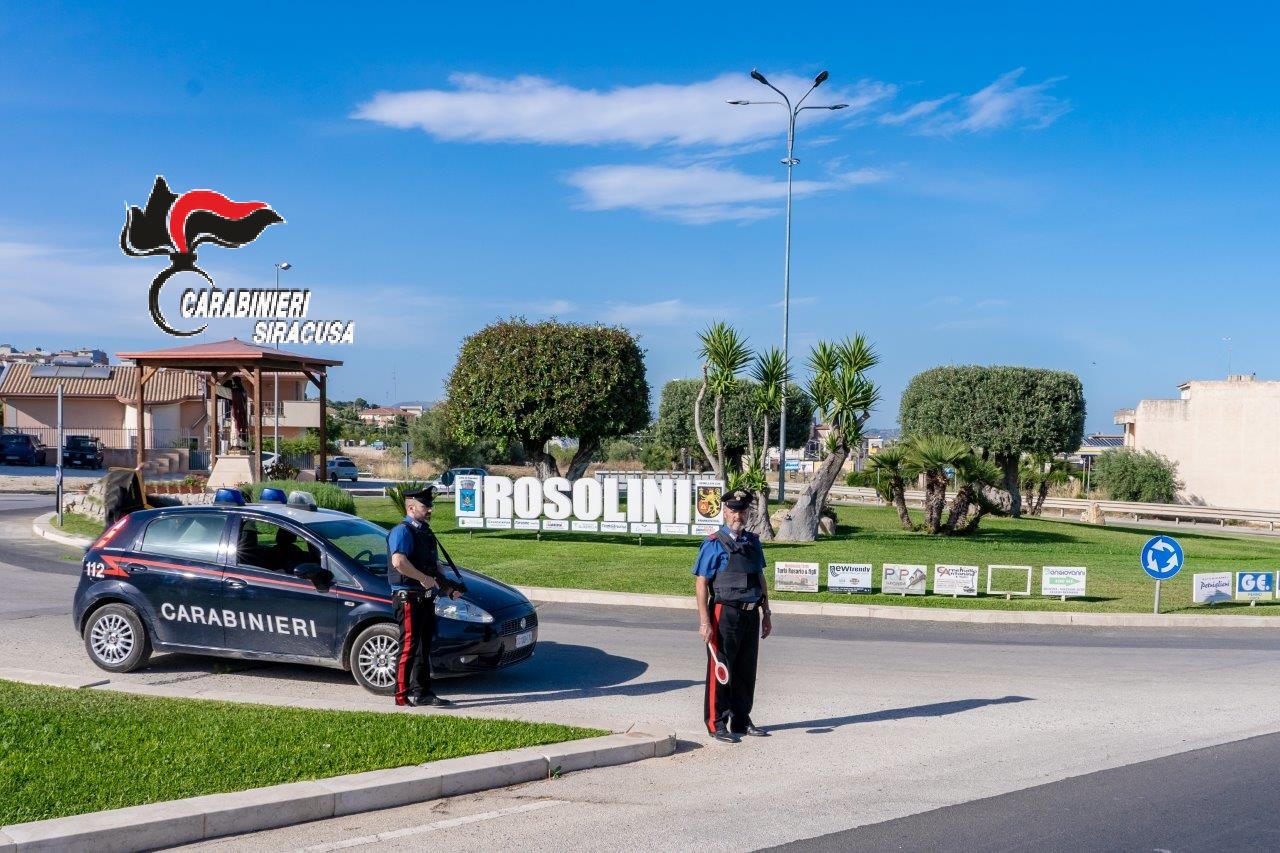 Rosolini, uomo circola armato: denunciato