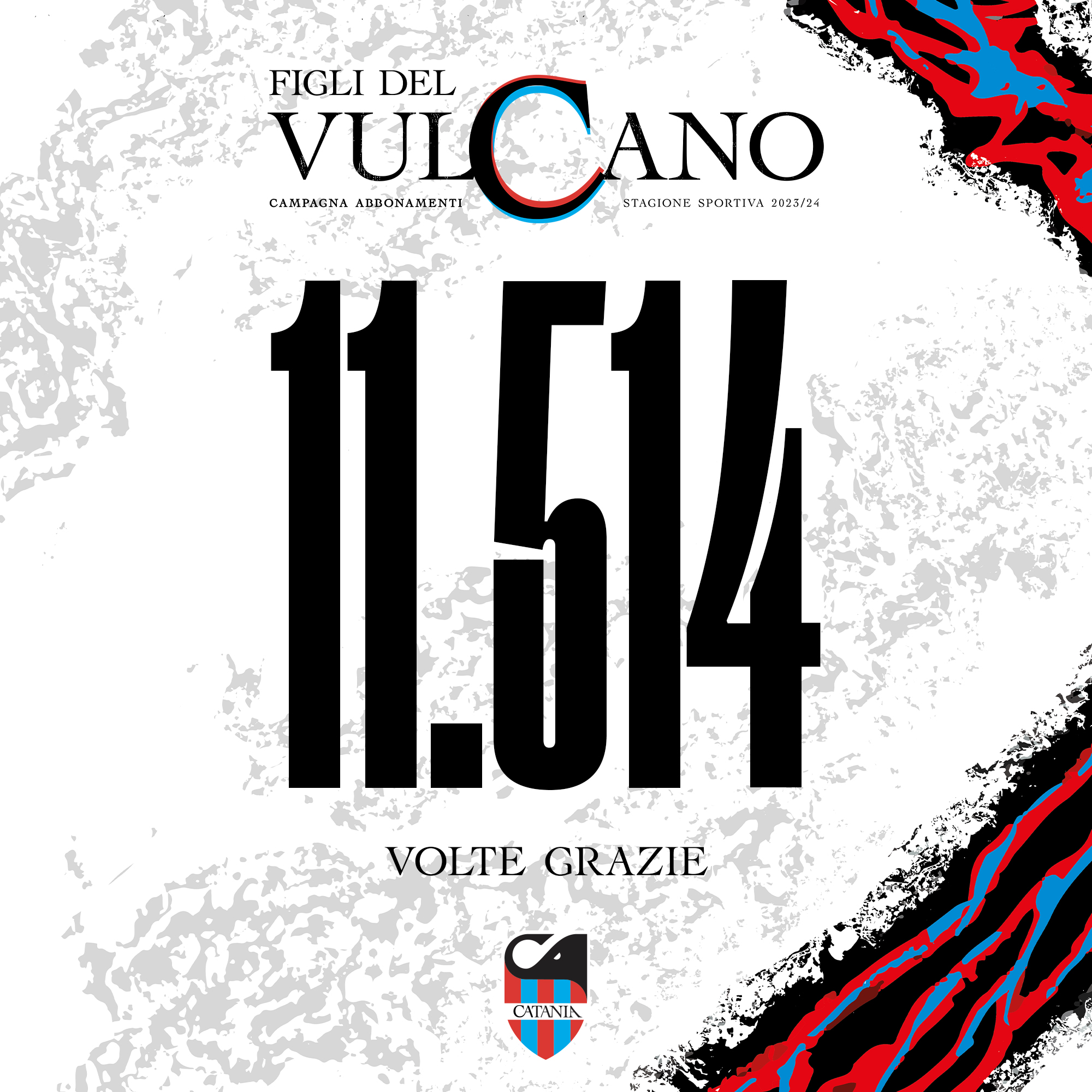 Catania FC, continua il boom abbonamenti: superata quota 11 mila