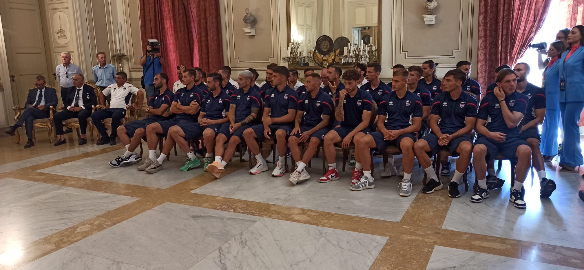 A Palazzo degli Elefanti la presentazione del nuovo Catania. Trantino: “Adesso la B”