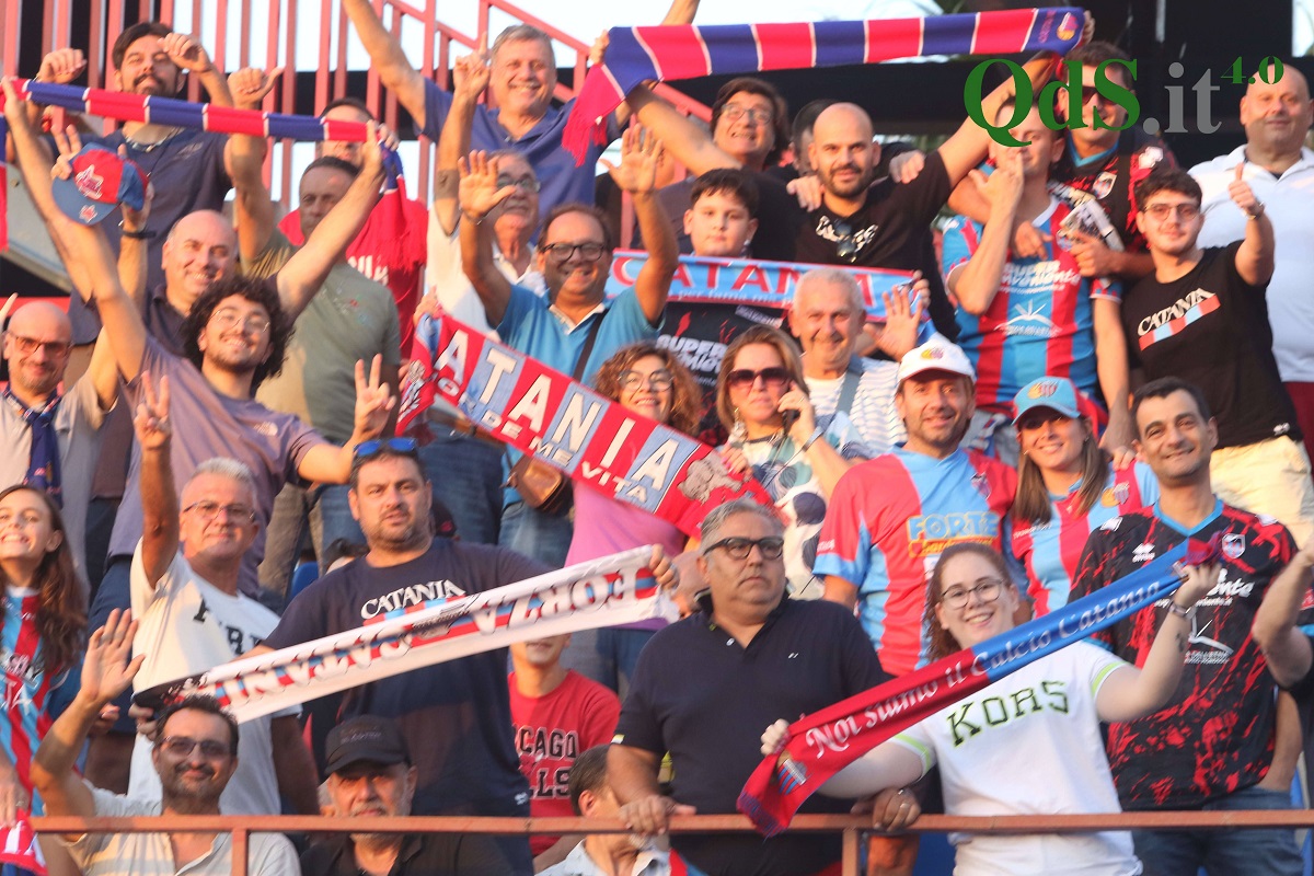Catania - Crotone 1 settembre 2023 - Foto di Davide Anastasi