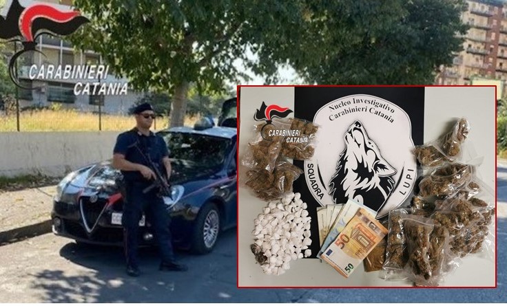 Droga “a domicilio” a San Cristoforo, pusher con scooter e casco rosso: arrestato Droga “a domicilio” a San Cristoforo, pusher con scooter e casco rosso: arrestato