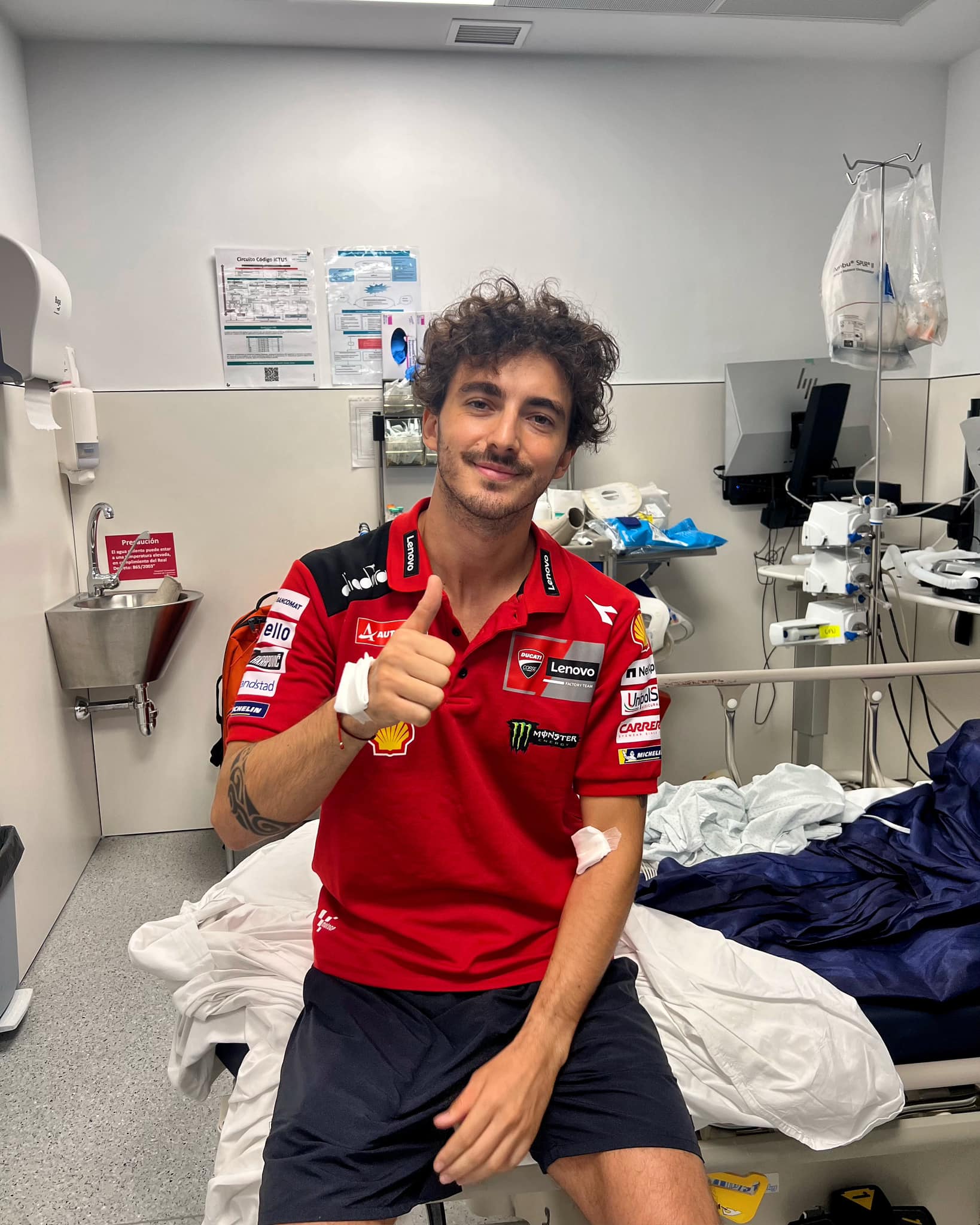 MotoGP, Bagnaia ok per Misano: il campione del mondo sarà in pista