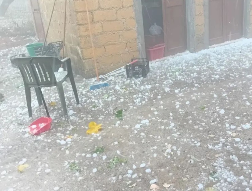 Eccezionale grandinata nell’Agrigentino, chicchi larghi 7 centimetri: danni alle auto