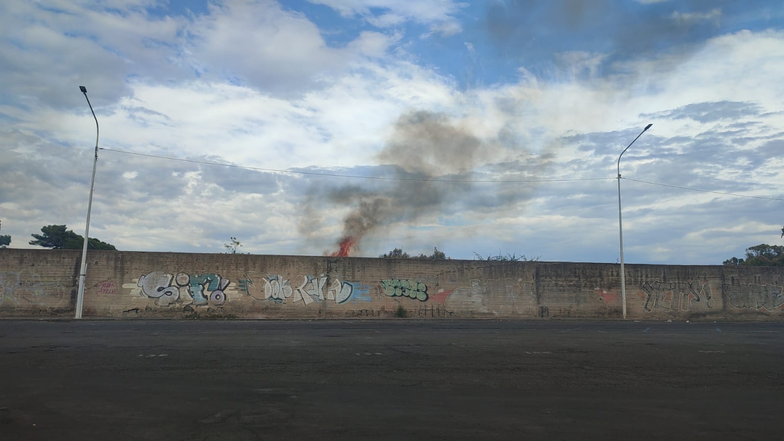 Incendio in via Forcile a Catania, 5 settembre 2023 - Foto Melania Tanteri