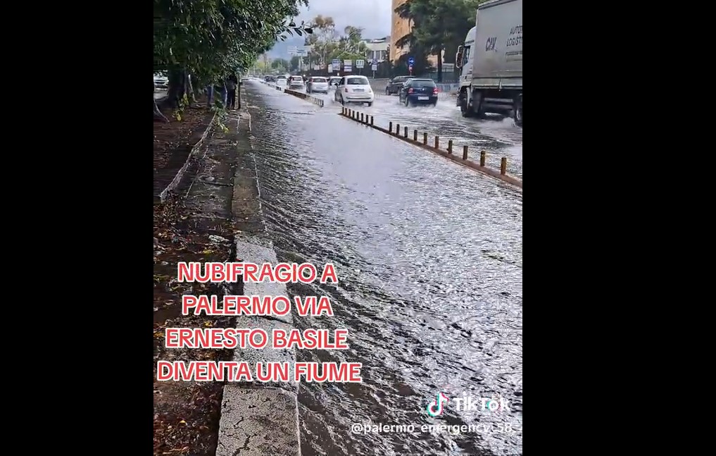VIDEO | Torna il maltempo in Sicilia, l’acqua invade il Palermitano