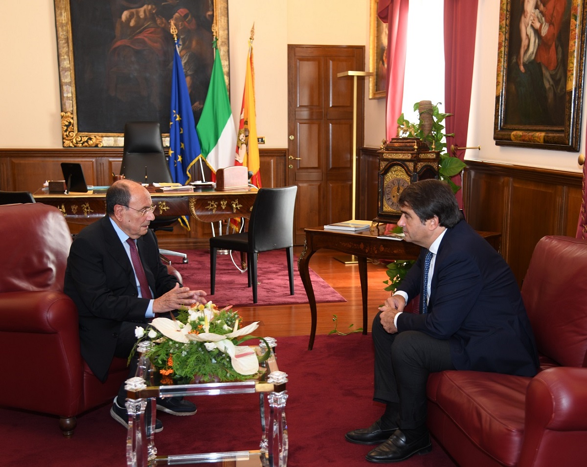 VIDEO | Dalla Zes unica al Pnrr in Sicilia, Schifani incontra il ministro Fitto