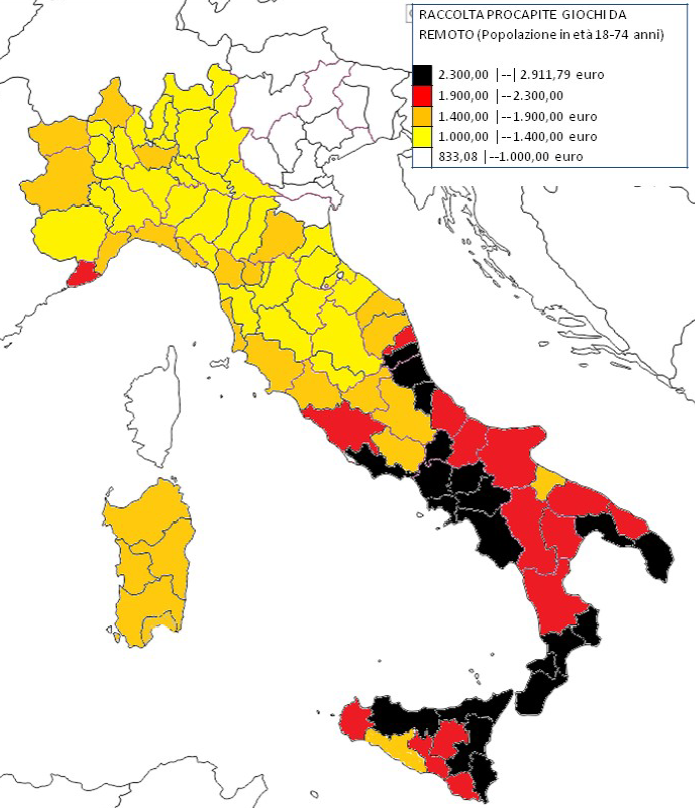Sicilia da record per il gioco d’azzardo online, la mafia specula e allo Stato pochi spiccioli
