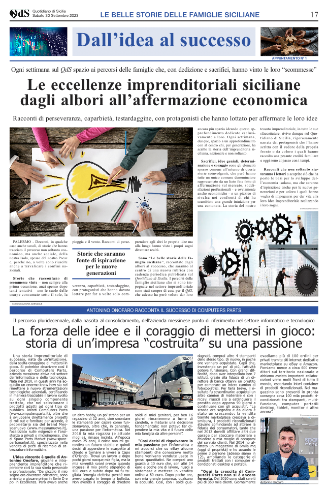 Le eccellenze imprenditoriali siciliane dagli albori all’affermazione economica