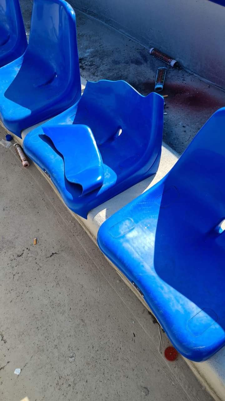 Catania, distrutti alcuni seggiolini allo stadio “Massimino”