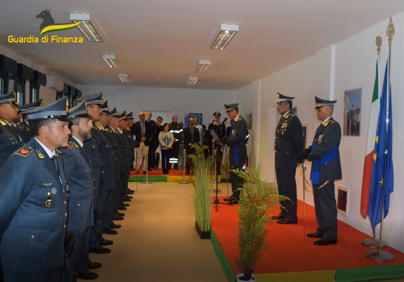 Cambio al vertice per le Fiamme Gialle ennesi