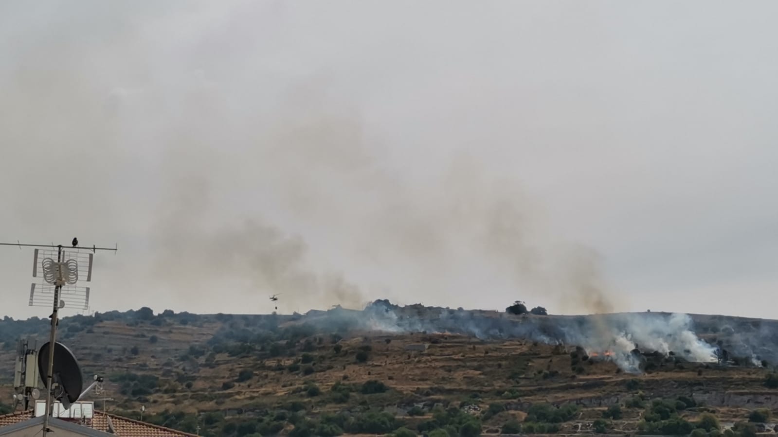 Paura nel Ragusano: domato incendio a Comiso