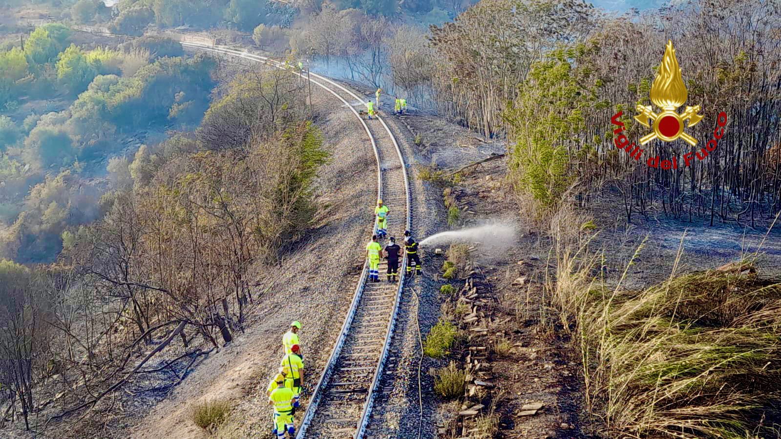 Il territorio di Palermo colpito nuovamente dai roghi