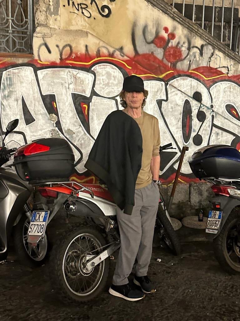 Sorpresa a Catania: Mick Jagger a spasso per la città etnea