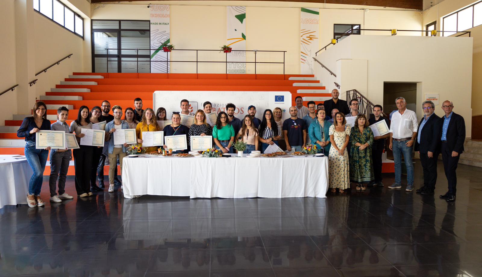 Fondazione Albatros di Messina, consegnati i diplomi di Tecnico Superiore nell’ambito del Sistema Agroalimentare