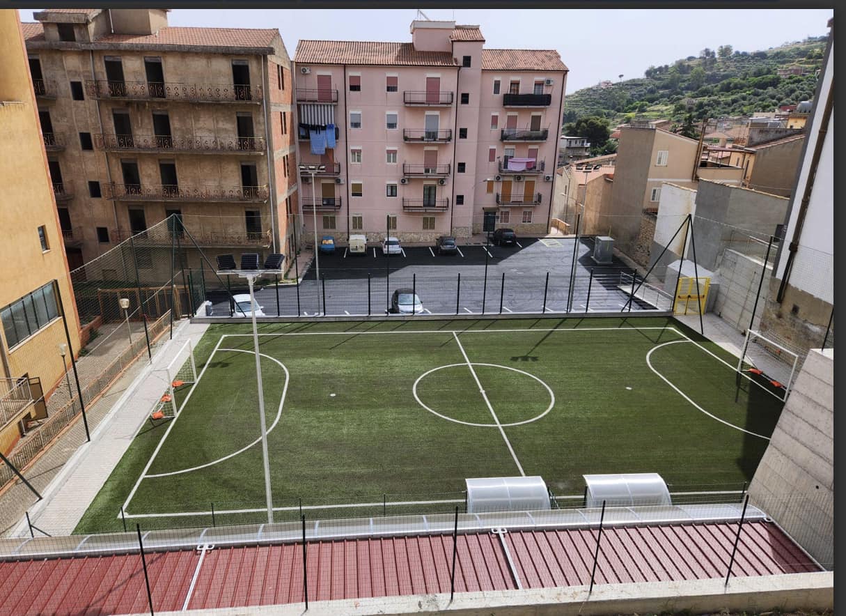 Valguarnera: ecco il nuovo campetto di calcio a 5