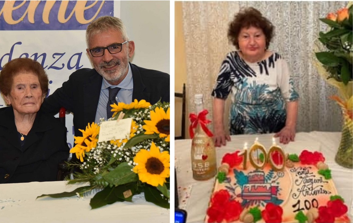 Sicilia in festa per le “nonnine” ultracentenarie Antonia Ciaccio e Rosaria Martorana