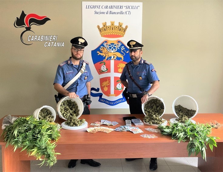 Lo spaccio come “affare di famiglia”, arrestati fratelli pusher nel Catanese