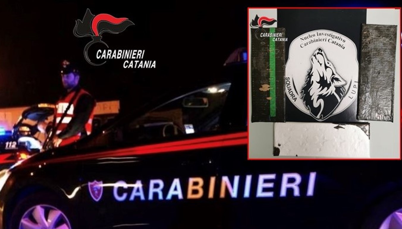 Suv “sospetto” a Librino, l’inseguimento sulla A19 e l’arresto: nell’auto oltre un chilo di cocaina