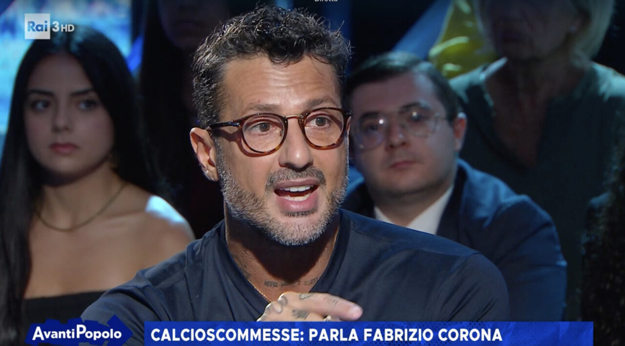 “Sono stato censurato, avevo audio su Zaniolo”: Fabrizio Corona attacca la Rai dopo “Avanti popolo”