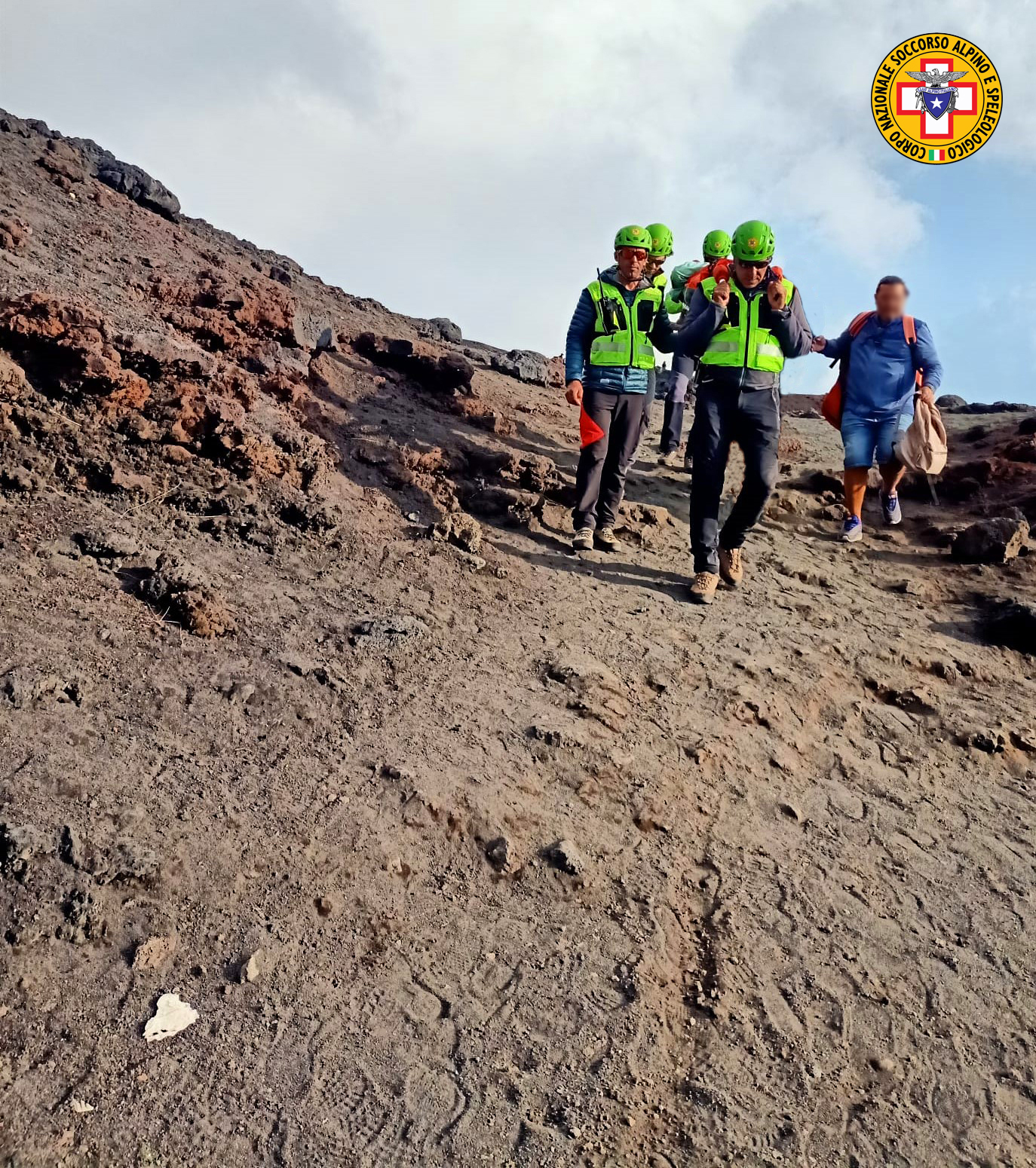 Etna, soccorsa turista rumena con trauma a una caviglia