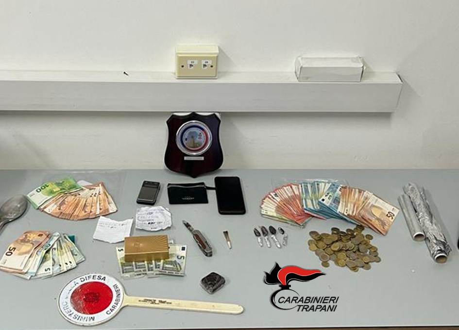 Spaccio di droga nel Trapanese, nei guai una coppia di coniugi