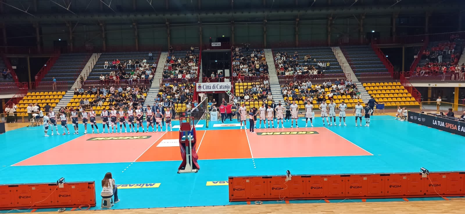Volley, una grande Saturnia conquista la prima vittoria in Superlega: Cisterna k.o 3-1