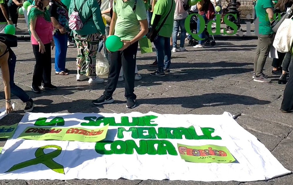 VIDEO – “Salute mentale, un diritto di tutti”, flash mob a Palermo