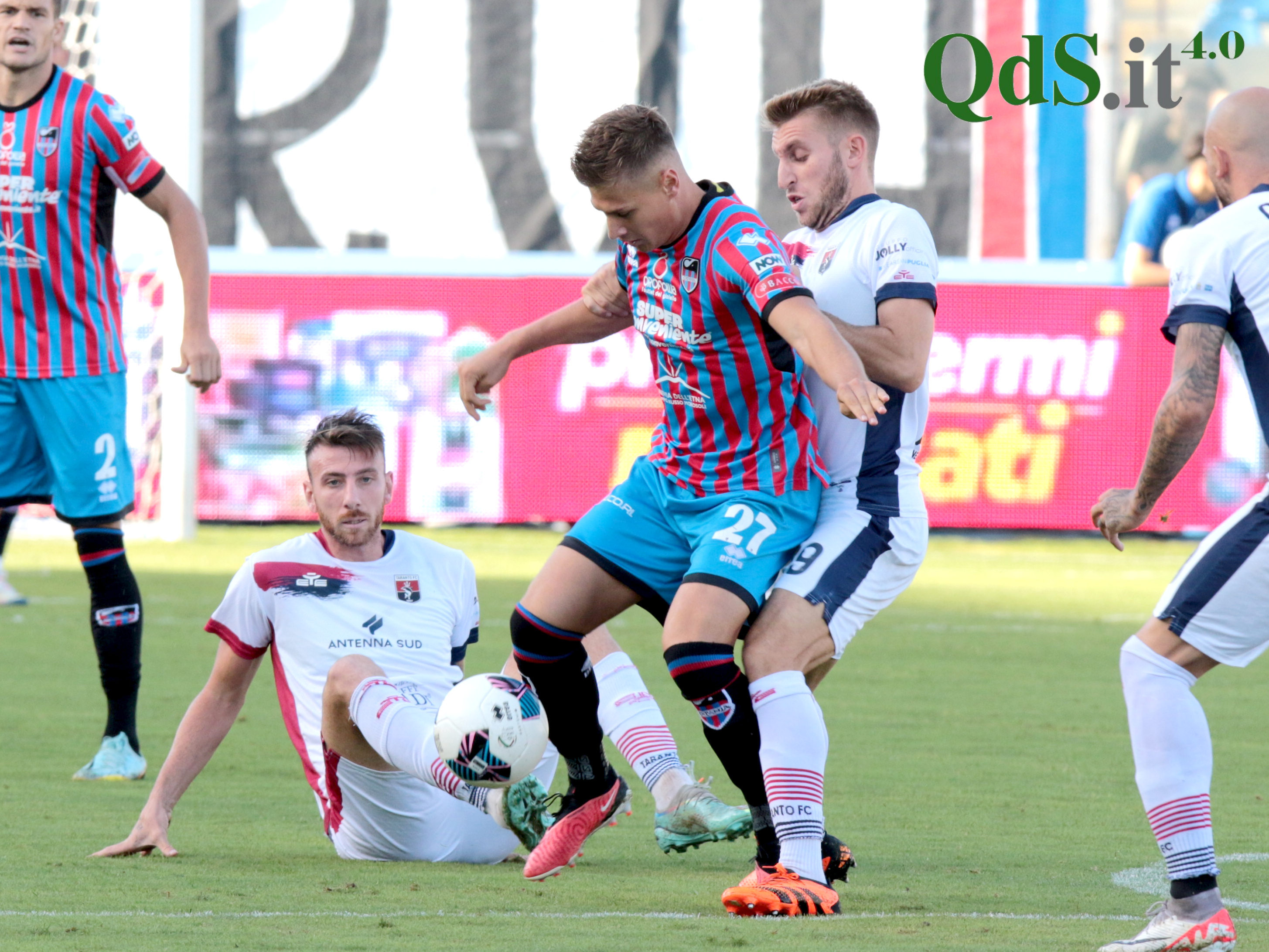 FOTO | Catania-Taranto 1-0, gli scatti più belli del match del “Massimino”