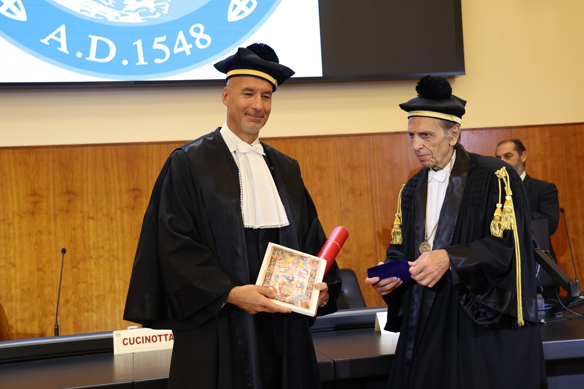 Luca Parmitano, nuovo riconoscimento: laurea Honoris Causa all’Università di Messina