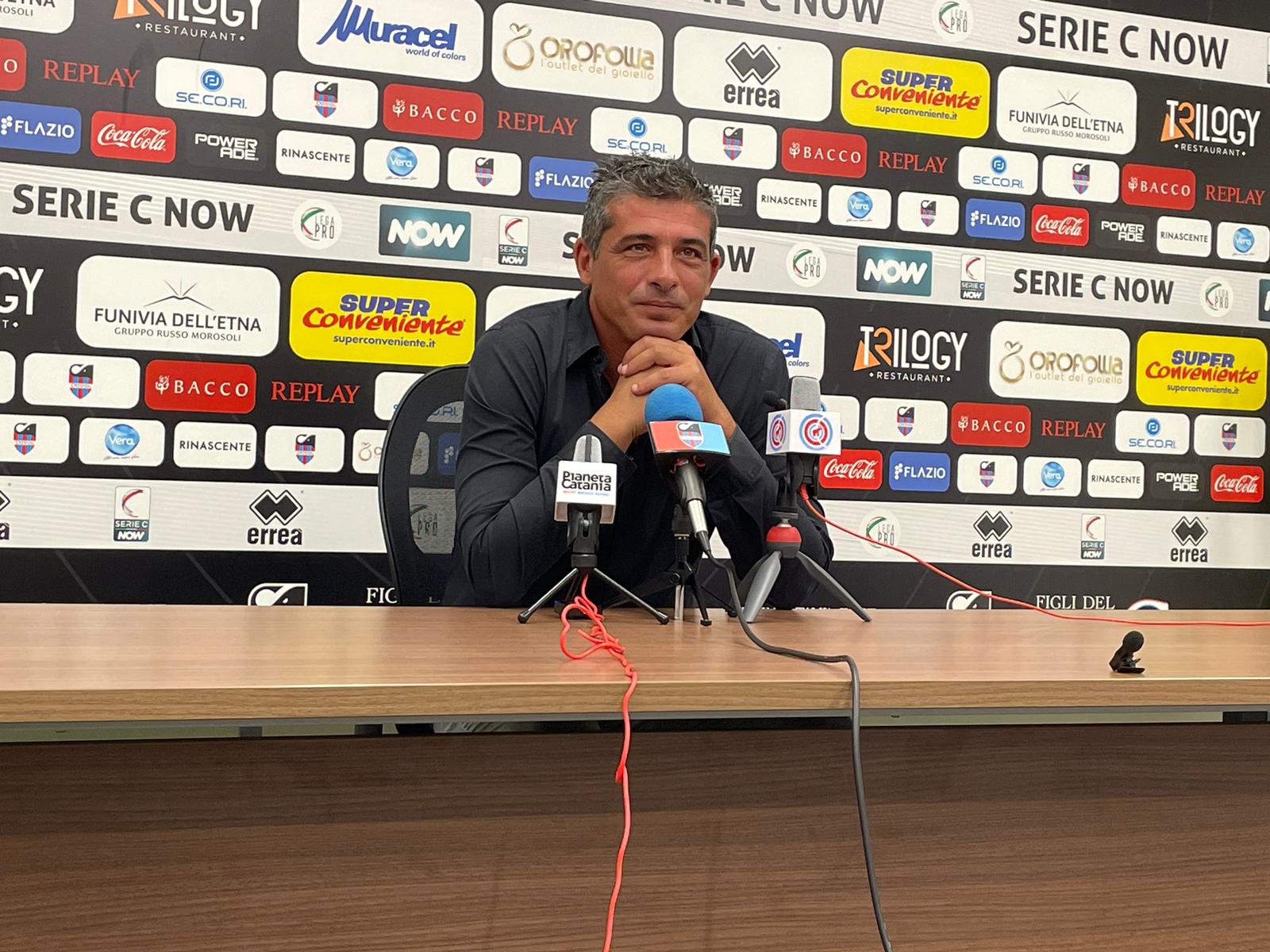 Verso Catania-Taranto, Tabbiani: “Mi sento sempre in discussione: faremo una gran partita”