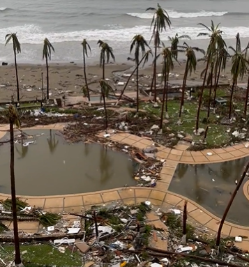 Sale a 48 morti bilancio uragano Otis, danni per 15 miliardi di dollari