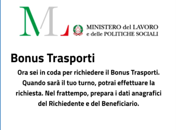 Bonus trasporti 2023, click day: lunga coda sul sito