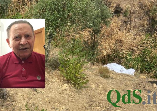 Tragedia nell’Agrigentino: trovato morto 86enne scomparso da casa famiglia