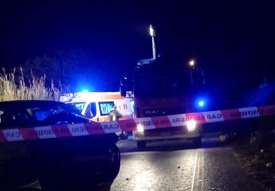 Santa Croce Camerina, incidente stradale: un decesso e 4 feriti